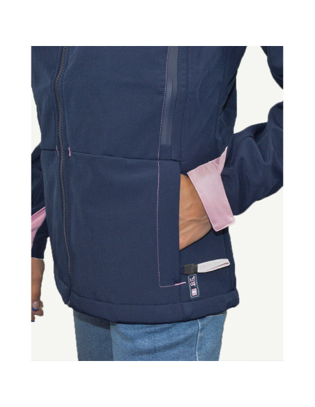 Parka Softshell Gennaker Marine | Vendée Globe