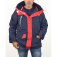 Parka Paracou Marine / Rouge | Vendée Globe