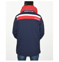 Parka Paracou Marine / Rouge | Vendée Globe 2