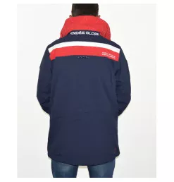 Parka Paracou Marine / Rouge | Vendée Globe 2