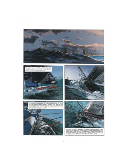 BD officielle 2024  Jamais Renoncer - Chenet / Garreta | Vendée Globe