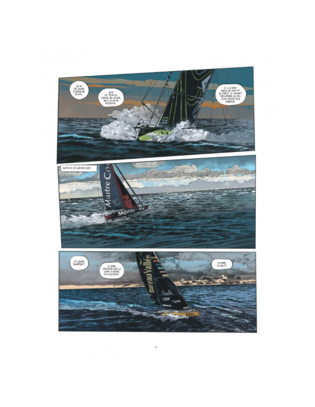 BD officielle 2024  Jamais Renoncer - Chenet / Garreta | Vendée Globe