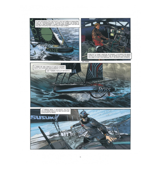 BD officielle 2024  Jamais Renoncer - Chenet / Garreta | Vendée Globe