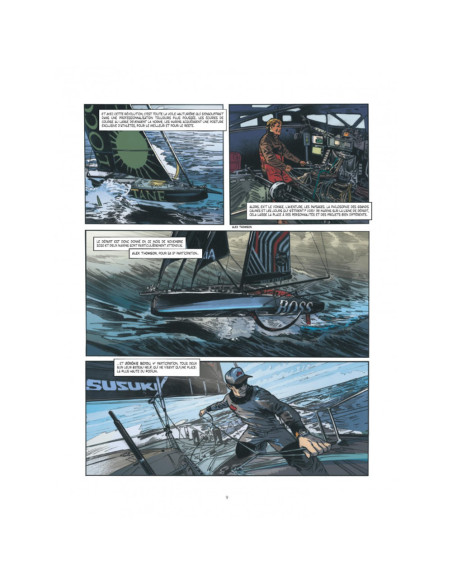 BD officielle 2024  Jamais Renoncer - Chenet / Garreta | Vendée Globe