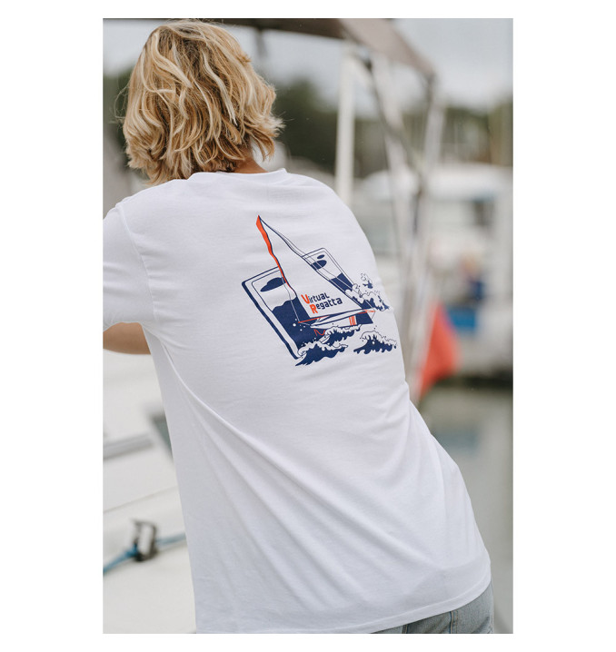 T-Shirt Imoca Virtual Regatta Blanc | Vendée Globe