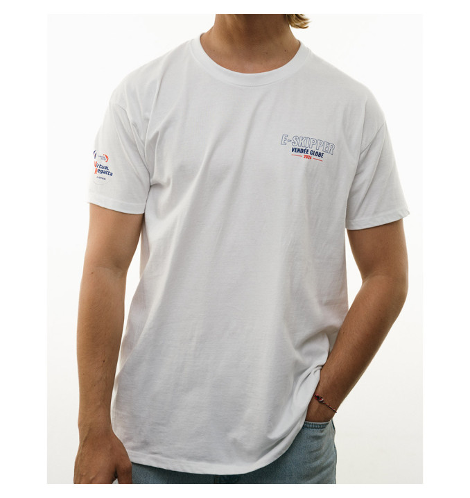 T-Shirt Imoca Virtual Regatta Blanc | Vendée Globe