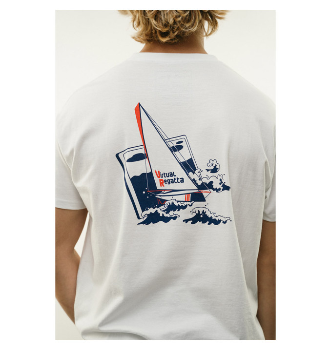 T-Shirt Imoca Virtual Regatta Blanc | Vendée Globe