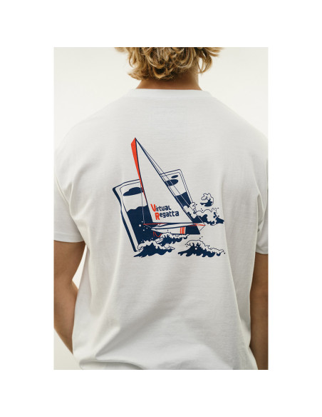 T-Shirt Imoca Virtual Regatta Blanc | Vendée Globe