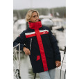 Parka Paracou Marine / Rouge | Vendée Globe