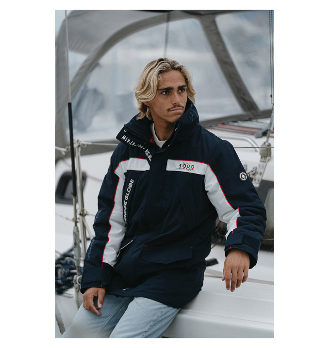 Veste Tanchet Marine / Blanc | Vendée Globe