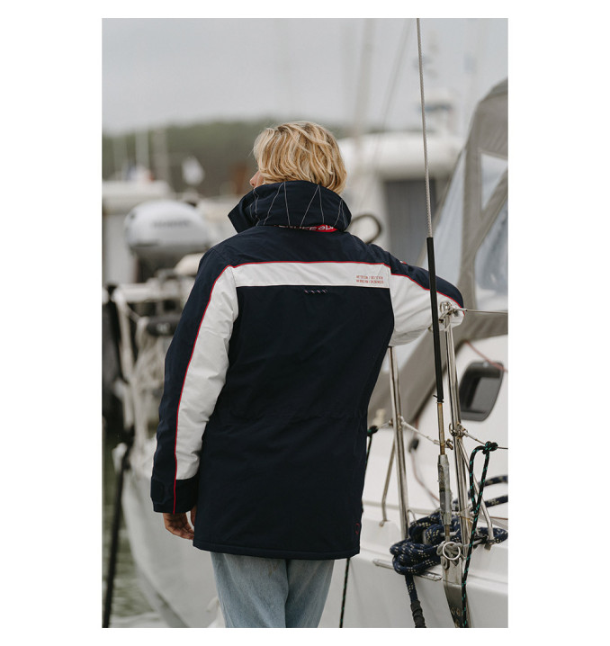 Veste Tanchet Marine / Blanc | Vendée Globe