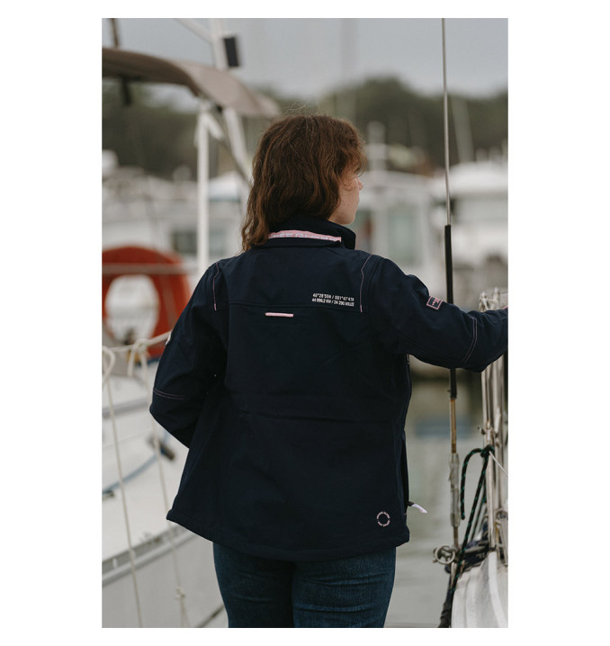 Parka Softshell Gennaker Marine | Vendée Globe