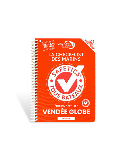 Guide Waterproof Safetics La Checklist des Marins | Version Française