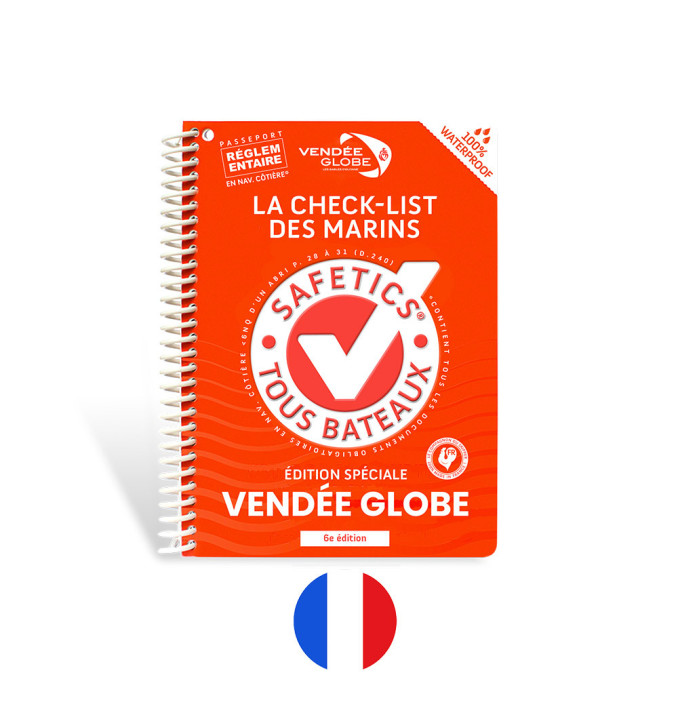 Guide Waterproof Safetics La Checklist des Marins | Version Française
