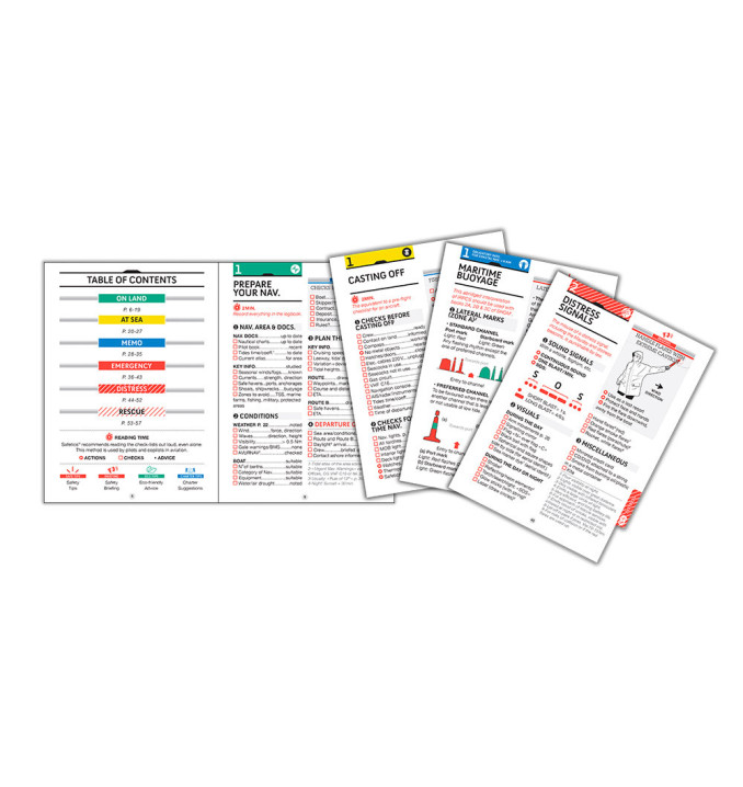 Waterproof Guide Safetics The Sailor's CheckList | English Version