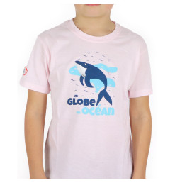 T-Shirt Globe Océan Rose | Vendée Globe