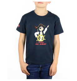 T-Shirt Pirate Boy Marine | Vendée Globe