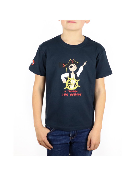 T-Shirt Pirate Boy Marine | Vendée Globe