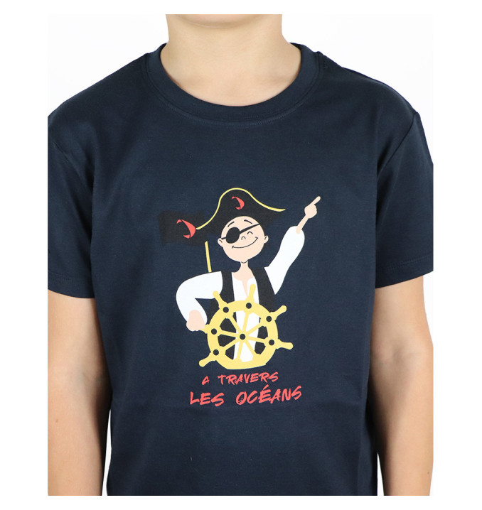 T-Shirt Pirate Boy Marine | Vendée Globe
