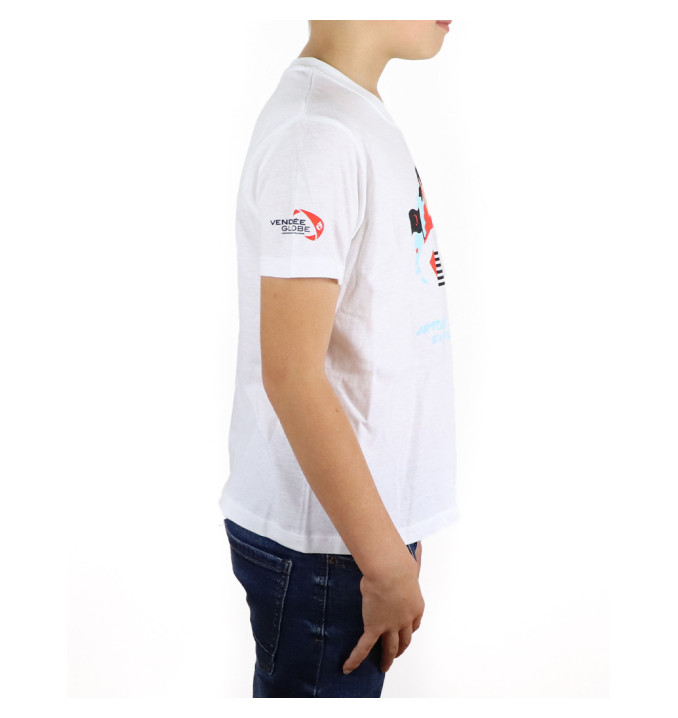 T-Shirt Pirate Girl Blanc | Vendée Globe