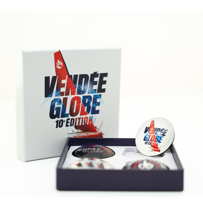Coffret 4 Magnets Affiche Officielle | Vendée Globe