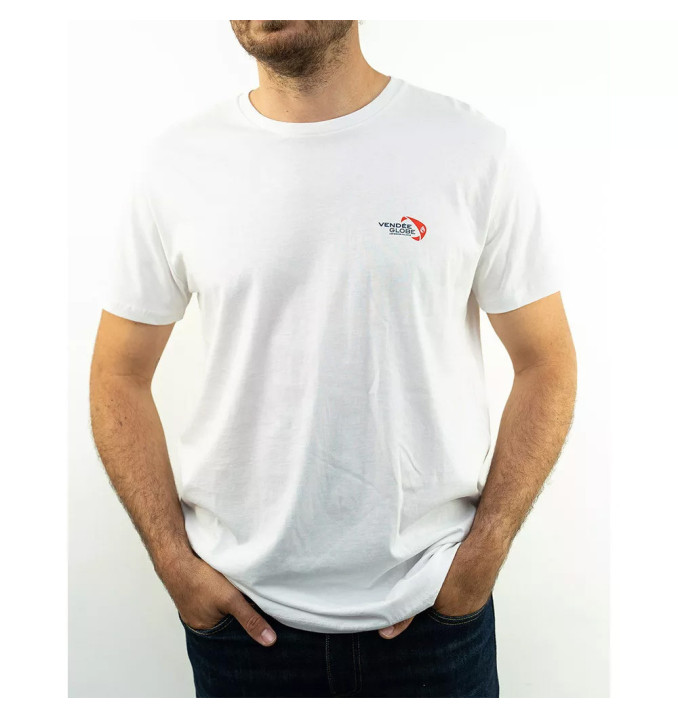 T-Shirt Évolution Blanc | Vendée Globe