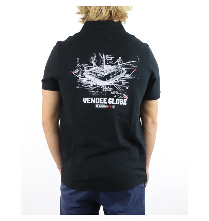 Polo Scow Noir | Vendée Globe