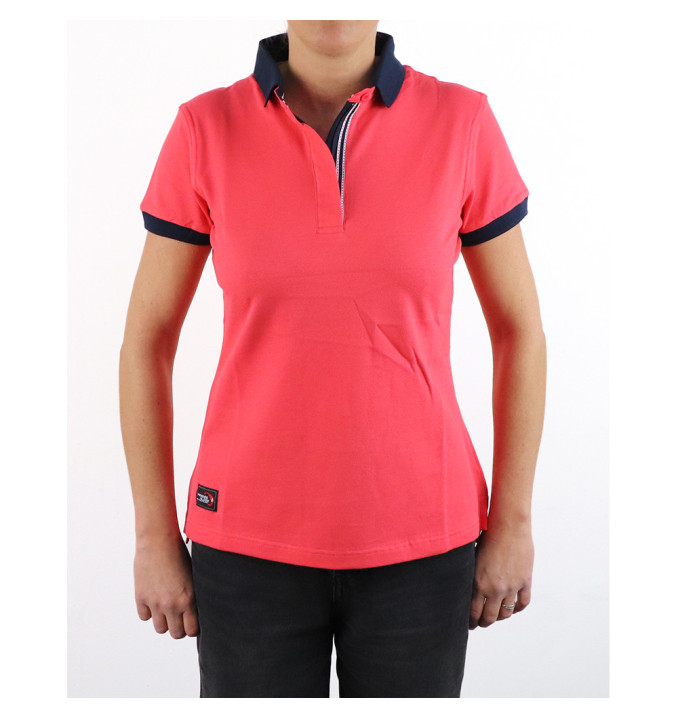 Polo Femme Corail Marine | Vendée Globe