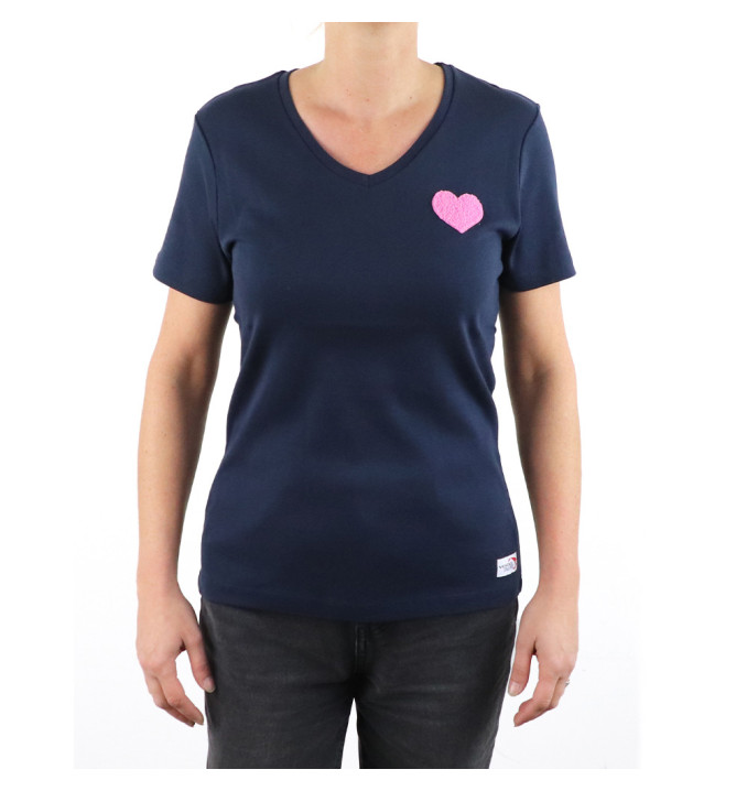 T-Shirt Marine / Fuschia 2319  | Vendée Globe
