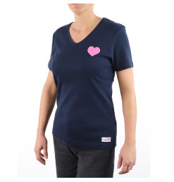 T-Shirt Marine / Fuschia | Vendée Globe 2