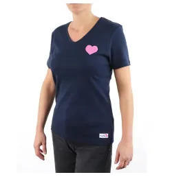 T-Shirt Marine / Fuschia | Vendée Globe 2