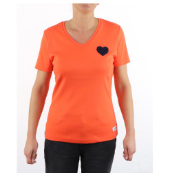 T-Shirt Orange / Marine 2319  | Vendée Globe
