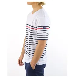 T-Shirt Halbus Blanc / Marine | Vendée Globe 2