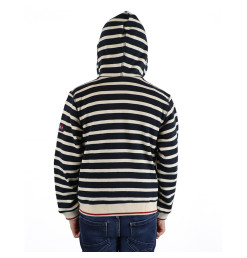 Sweat Eucaly Marine / Écru / Rouge | Vendée Globe 2