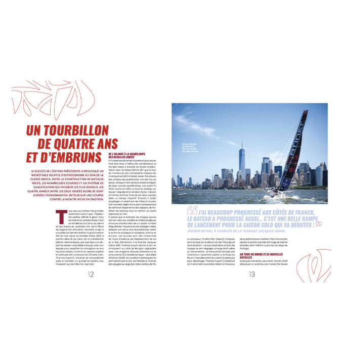 Livre Officiel Vendée Globe 2024 - 2025 | Vendée Globe