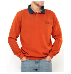 Sweat G1023 Tijolo/Petroleo | Vendée Globe