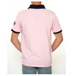 Polo Manche Courte Rose / Marine G519 | Vendée Globe 2