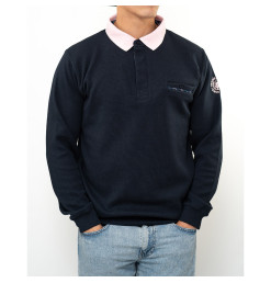 Sweat G1023 Marine / Rose | Vendée Globe