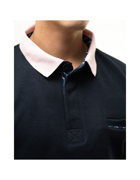 Sweat G1023 Marine / Rose | Vendée Globe