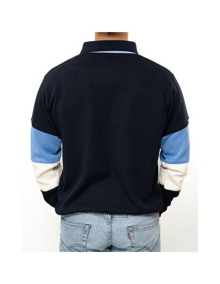 Sweat G36 Blanc - Noir - Bleu | Vendée Globe