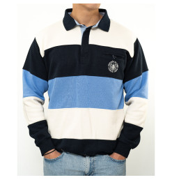 Sweat G36 Blanc - Noir - Bleu | Vendée Globe