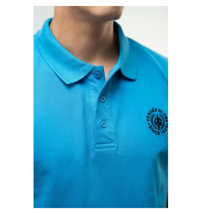 Polo PBP Manches Courtes Bleu  | Vendée Globe