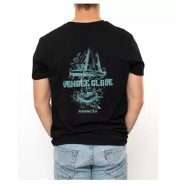 T-Shirt Mix Boat Noir | Vendée Globe 2