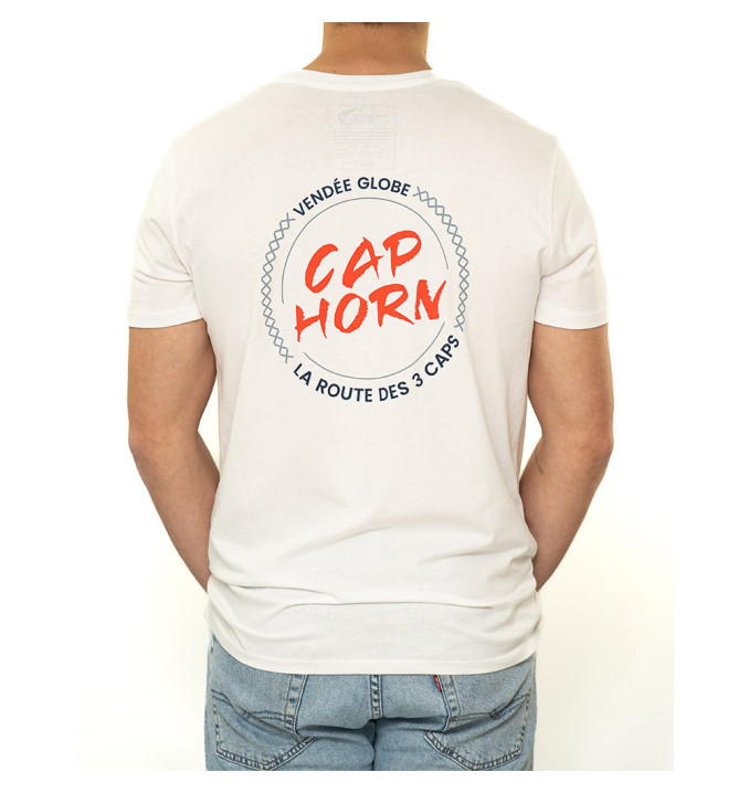 T-Shirt Cap Horn Blanc | Vendée Globe
