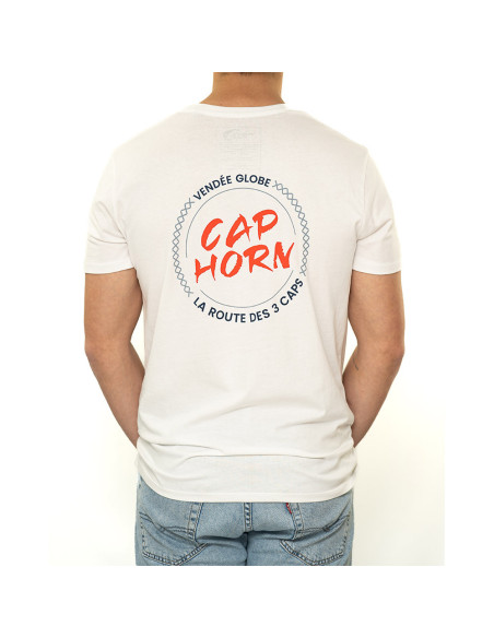 T-Shirt Cap Horn Blanc | Vendée Globe