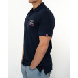 Polo Manche Courte marine Ressac | Vendée Globe