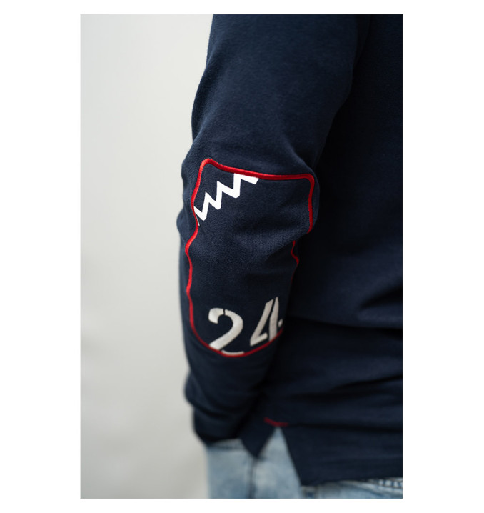 Polo Manches Longues Carène Marine | Vendée Globe