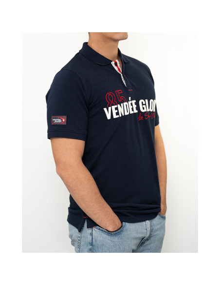 Polo Manches Courtes Genois Marine | Vendée Globe