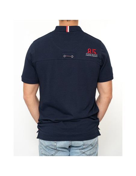 Polo Manches Courtes Genois Marine | Vendée Globe