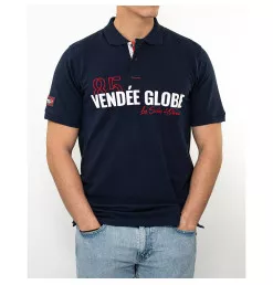 Polo Manches Courtes Genois Marine | Vendée Globe